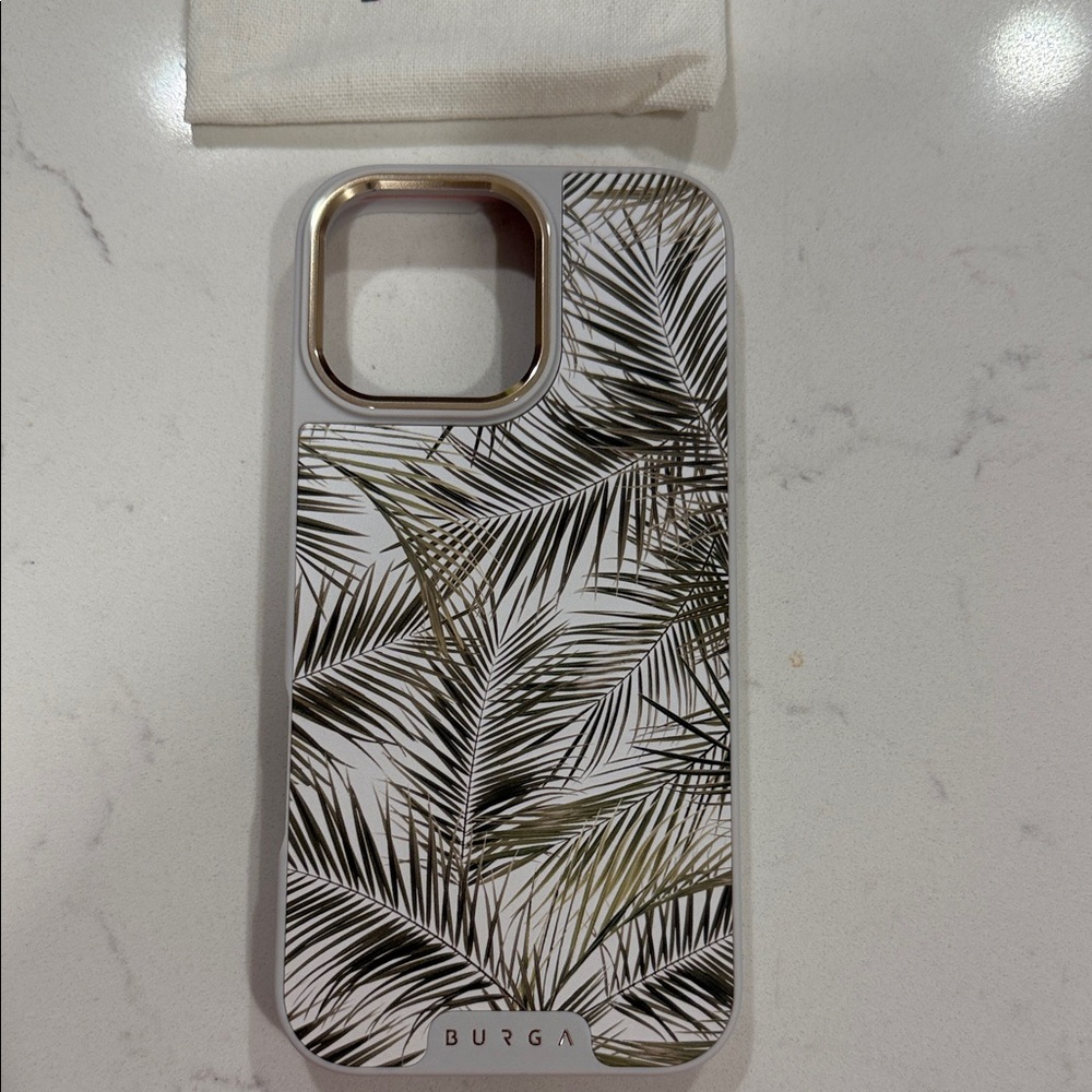 Brand new Burga IPhone 16 pro max case. Comes with Burga dust bag